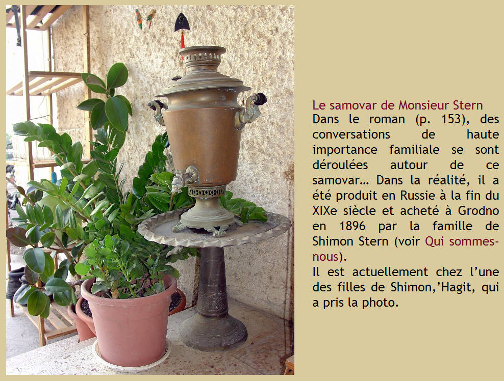 Le samovar de Monsieur Stern